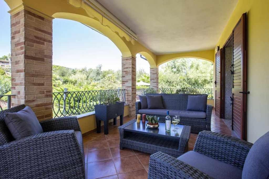 Alghero Villa Mistral Per 7 Persone Terrazza Bbq Ac Wifi Ngoại thất bức ảnh