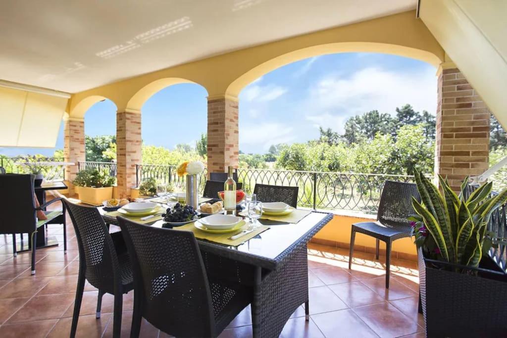 Alghero Villa Mistral Per 7 Persone Terrazza Bbq Ac Wifi Ngoại thất bức ảnh